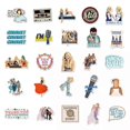 thumbnail image 3 of 50 pcs Music Movie Mamma Mia Hydro Flask Graffiti Luggage Laptop Phone Stickers, 3 of 5