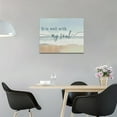 thumbnail image 3 of Large Christian Wall Art It Is Well With My Soul Pictures Wall Decor Bible Verse Canvas Painting Print Modern Home Decor Artworks Framed for Living Room Bathroom Master Bedroom Sign Church 16"x12", 3 of 6