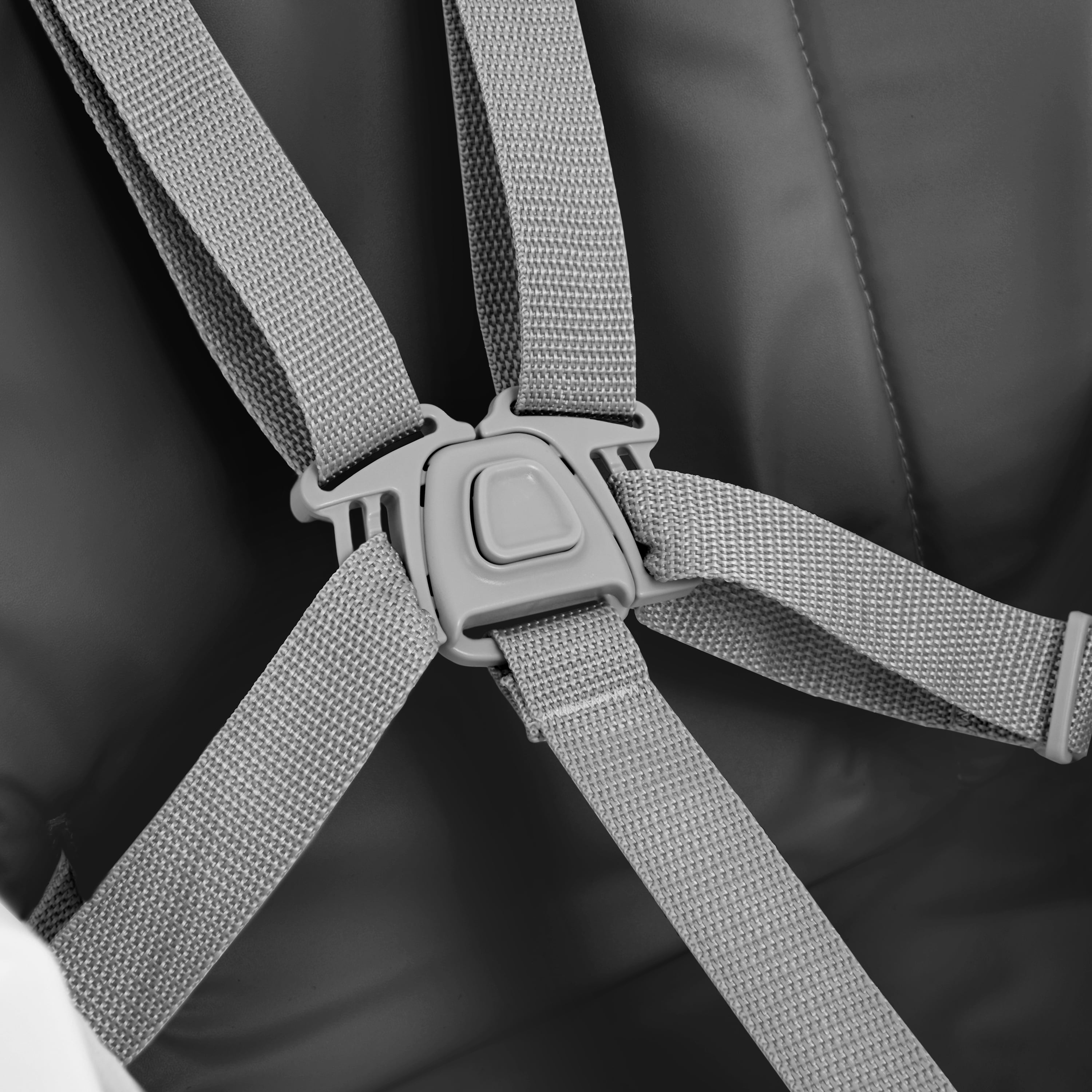 Dream On Me Portable 2-in-1 Table Talk Baby High Chair, Convertible, Compact and Light Weight, Black