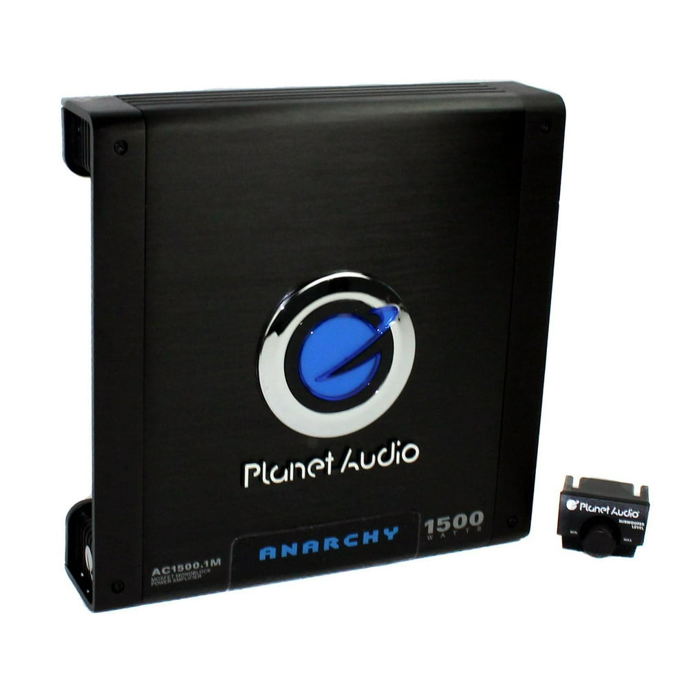 Audio AC15001M 1500 Watt Monoblock A/B Car Audio Amplifier with