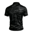 thumbnail image 4 of Hsovts Patriotic Golf Shirts for Men USA American Flag Polo Shirt 4th of July Camo Short Sleeve Business Casual Collared Tops 2026 Gray 4XL, 4 of 4