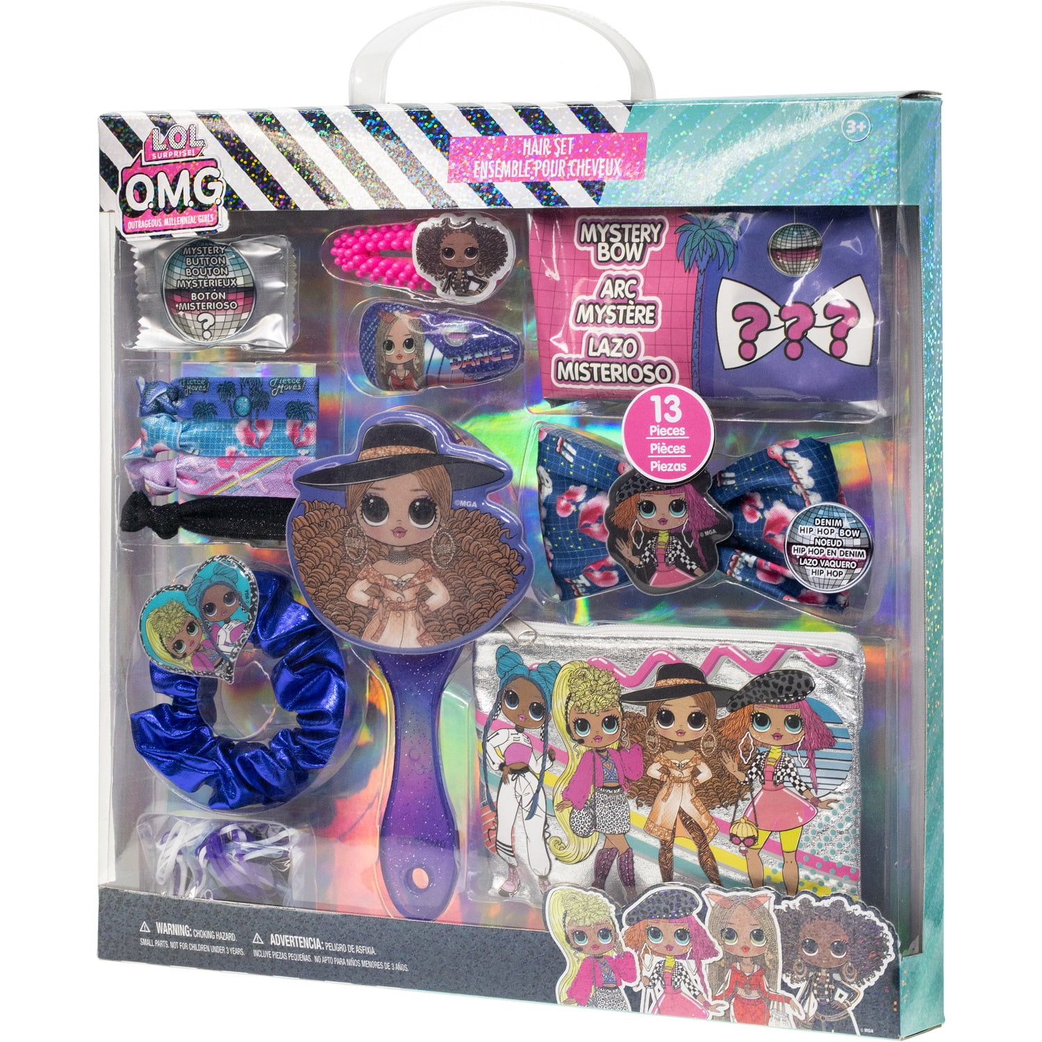  L.O.L Surprise! Townley Girl Hair Accessories Box, Gift Set for  Kids Girls