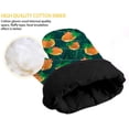 thumbnail image 4 of Text Sunflower Design 2pcs Oven Mitts & Potholders Stes Washable Non-Slip Insulated Hot Grilling Gloves for Kitchen Dining BBQ Baking Cooking, 4 of 7