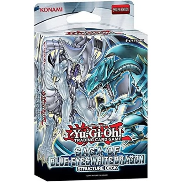 Yugioh Saga of Blue Eyes White Dragon Structure Deck New