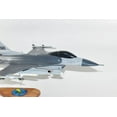 thumbnail image 5 of Lockheed Martin® F-16 Fighting Falcon®, 159th FS Boxing Gators, 18" Mahogany Scale Model, 5 of 8