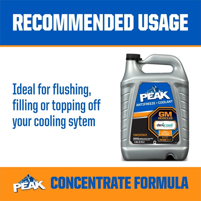PEAK® DEXCOOL® Antifreeze Coolant, 49 OFF