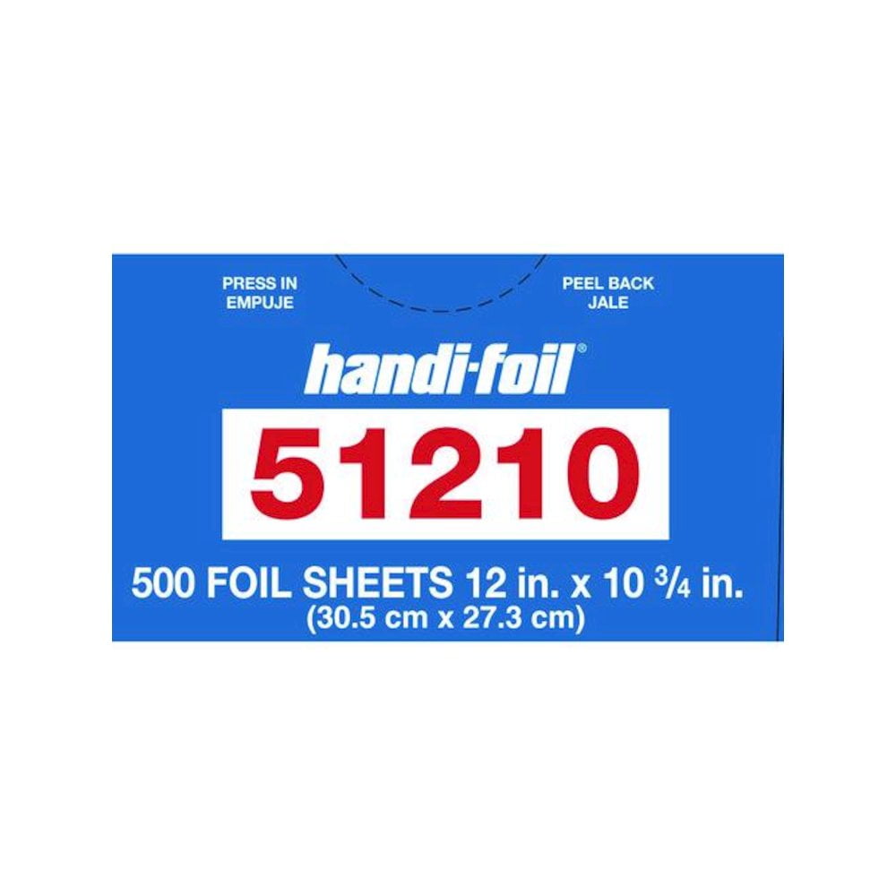 Handi-Foil HFA 51210 10.75 in. x 12 in. Interfold Sheets (3000/Carton)