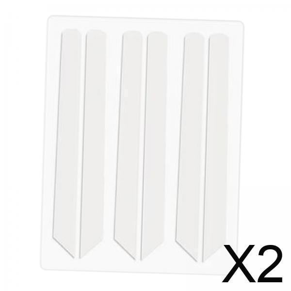 2x6x Almohadillas De Silicona Para Levantamiento De Pestañas Almohadillas De Silicona Para Levantamiento De Pestañas Rayas Para Mamá Mujer Blanca