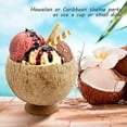 thumbnail image 3 of 6 Pcs Natural Coconut Shell Cups, Hawaiian Theme Luau Party Cups Supplies, Coconut Cups for Party, Coffee shop, Ice Cream Store, Restaurant, Special Coconut Shell Cup Decoration,12oz, 3 of 7