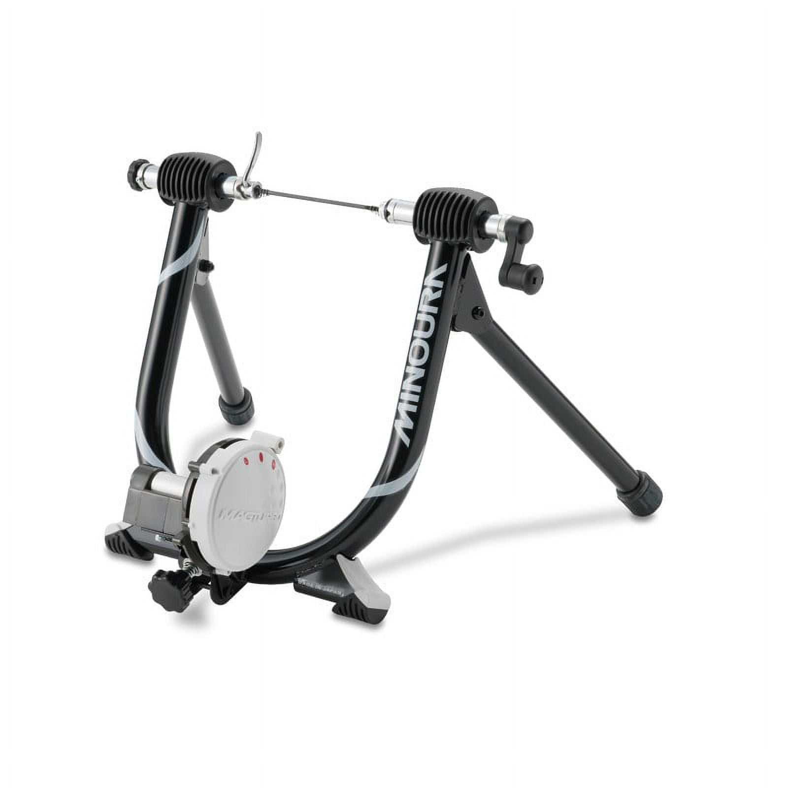 ★良品★MINOURAMagRide-60R自転車トレーラートレーニングマット Minoura MagRide 60R Indoor Cycling Trainer TireDrive Remote