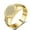 Yellow Gold, variant on 18K Yellow Gold/White Gold Filled Men's Micro CZ 925 Silver Wedding Ring Sz 8-13