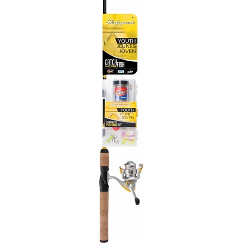 Shakespeare Catch More Fish Youth Spinning Kit
