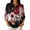 GrayB&03#0702p, variant on Garbnen Halloween Women Polo Shirt Funny Ghost Pumpkin Witch Golf Shirts for Woman Fall Winter 3/4 Length Sleeve Women's Pullover Yellow S