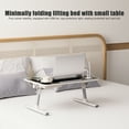 thumbnail image 5 of Nanly Foldable Laptop Bed Tray Desk, Heights and Angles Adjustable Laptop Bed Table with USB Fan and Small Lamp Portable Laptop Stand for Eating, Working, Writing in Sofa Couch Floor, 5 of 10