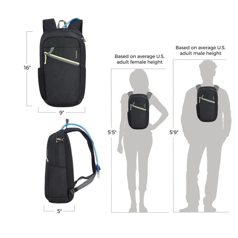 Travelon 9L Backpack Jet Black Women\'s Bag Travelon Greenlander Anti-Theft 9L Backpack, Jet Black, 9 main image 3
