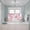 White Cherry Pink, variant on Spring Peach Flowers Kitchen Curtains Window Panels, Pink Botanical Floral Leaves Branch Insulated Window Treatment Curtain, Grommet Curtains for Bedroom/Living Room/Bathroom, 2 Piece 27.5"Wx39"L