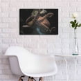 thumbnail image 5 of Luxe Metal Art 'The Kraken' by Epic Portfolio Metal Wall Art, 24"x16", 5 of 8