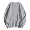 thumbnail image 5 of Breast Cancer Awareness Halloween Sweatshirts for Women Loose Crewneck Save The Boo Bees Graphic Sweatshirt Pullover Tops, 5 of 5