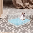 thumbnail image 4 of Luxshiny Mini Litter Box Rabbit Litter Box Plastic Potty Training for Chinchilla 1Set, 4 of 8