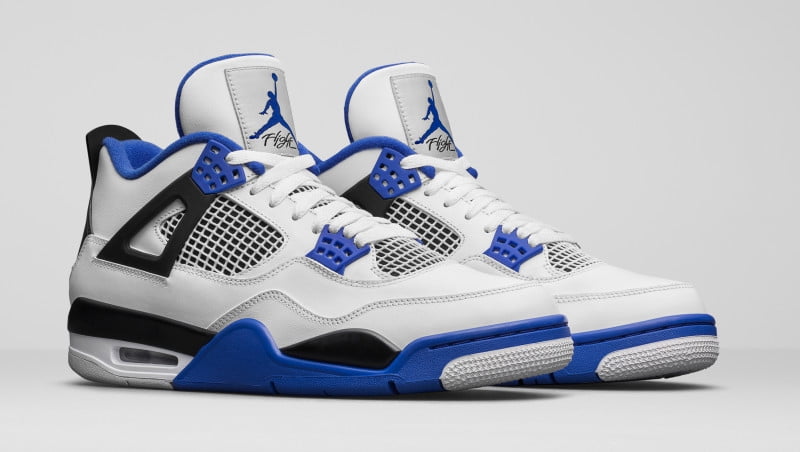 jordan 4 white game royal black