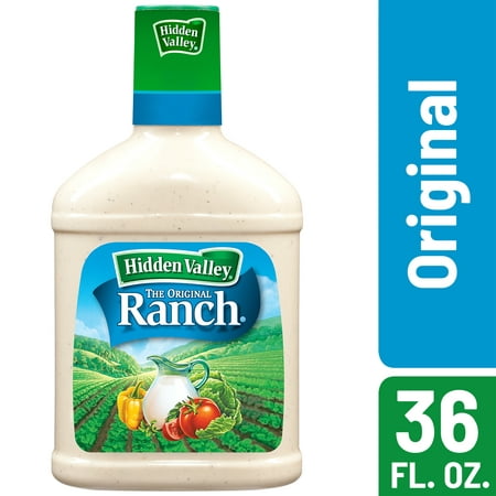 Hidden Valley Original Ranch Salad Dressing & Topping, Gluten Free, Keto-Friendly - 36 Ounce (Best Tasting Healthy Salad Dressing)