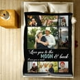 thumbnail image 5 of Customized Photo Collage Blanket-Wedding Blanket. Soft Fleece Throw Blanket, Personalized Picture Blanket. Gift for Wedding, Christmas, Birthday & Anniversary.(Photo Blanket- 07, 50" X 60") Blankets, 5 of 5