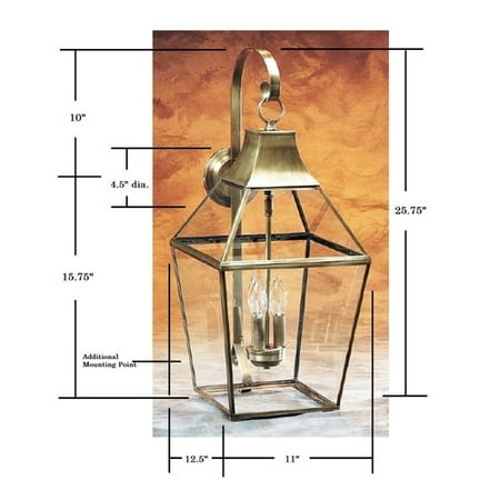 Canora Grey Helene 3 Light Led Outdoor Wall Lantern Com