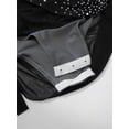 thumbnail image 7 of YiZYiF Kids Girls Sparkly Color Block Lyrical Dance Dress Asymmetrical Mesh Tulle Ballet Leotard Contemporary Dancewear Gray 6, 7 of 7