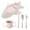 Beige, variant on Huanglei Airplane Shaped Tableware Set For Kitchen And Dining Table Car Dinner Tray Fiber Plastic For Boys And Girls With Separate Plates Cutlery And Water Cup Wheat Straw Tableware Set