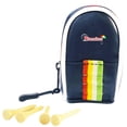 thumbnail image 1 of Bolsa de transporte para pelotas de golf con capacidad para 4 pelotas, resistente al polvo, cinturón deportivo. azul, 1 of 9
