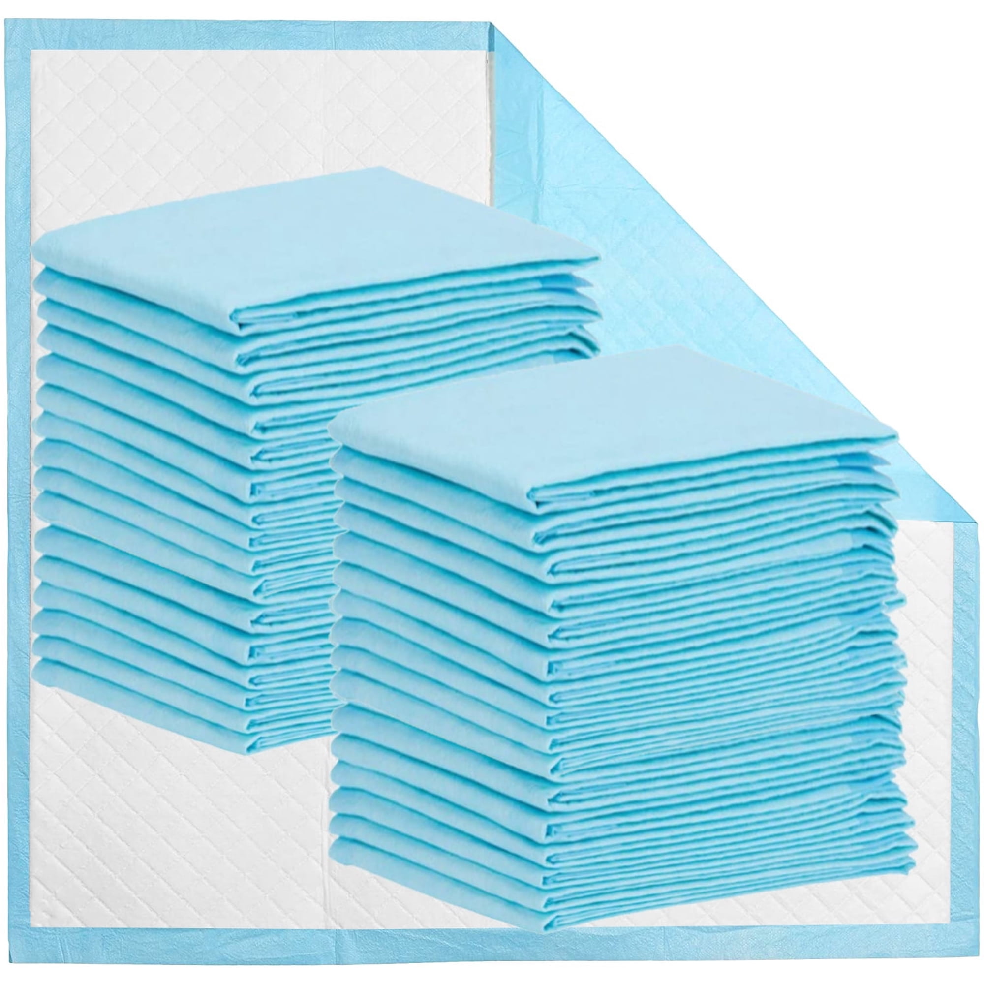 Buyockss Disposable Incontinence Pads 40 Count 32" x 36" Quilted Underpad Premium Absorbency 1000ML