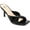Black, variant on Journee Womens Greer Open Toe High Stiletto Sandals