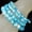 01 Larimar Quartz, variant on Handmade Natural Gemstone Round Beads Stretch Bracelet 4mm 6mm 8mm 10mm 7.5"-4mm-03 Crystal Clear