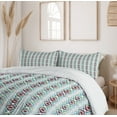 thumbnail image 6 of Ambesonne Geometric Duvet Cover Set, Modern Round Motif, 2-Calking, Multicolor, 6 of 7