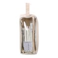 thumbnail image 3 of CSChome Trousse à Crayons Transparente – avec Poignée Grande Capacité Style Coréen Rangement de Papeterie, 3 of 7