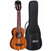 Luna Vineyard Koa Soprano Ukulele with Preamp - Natural
