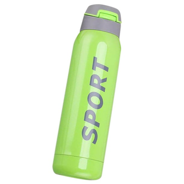 500ml Vaso Térmico en Acero Inoxidable 304 para ejercicio Botella Portátil de Caliente/ Verde