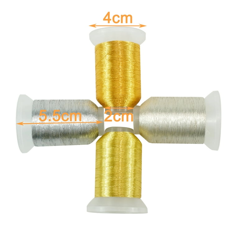 New brothread 25 Colors Variegated Polyester Embroidery Machine Thread Kit  500M (550Y) 