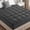 Dark Gray, variant on WISHEAD Queen Mattress Topper, Quilted Cooling Mattress Pad , Soft Breathable Pillow Top Mattress Protector, 8-21" Deep Pocket, Machine Washable, Back Pain Relief, White