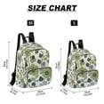 thumbnail image 2 of FORMRS Mini Backpack Purse for Women Quilted Travel Daypack Casual Shoulder Bag, Retro Flower Print, 2 of 7