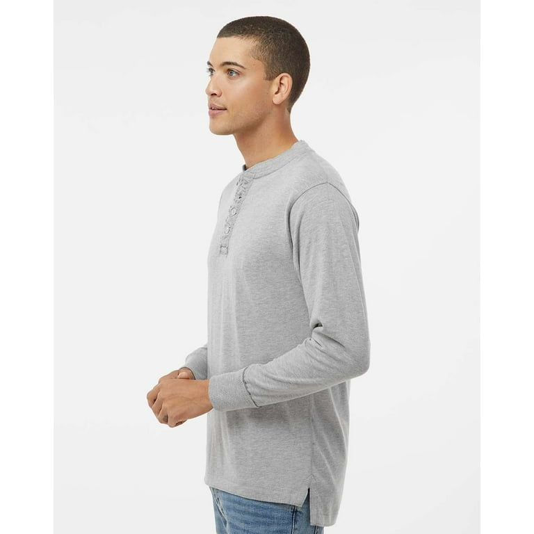 Brushed Jersey Henley Shirt