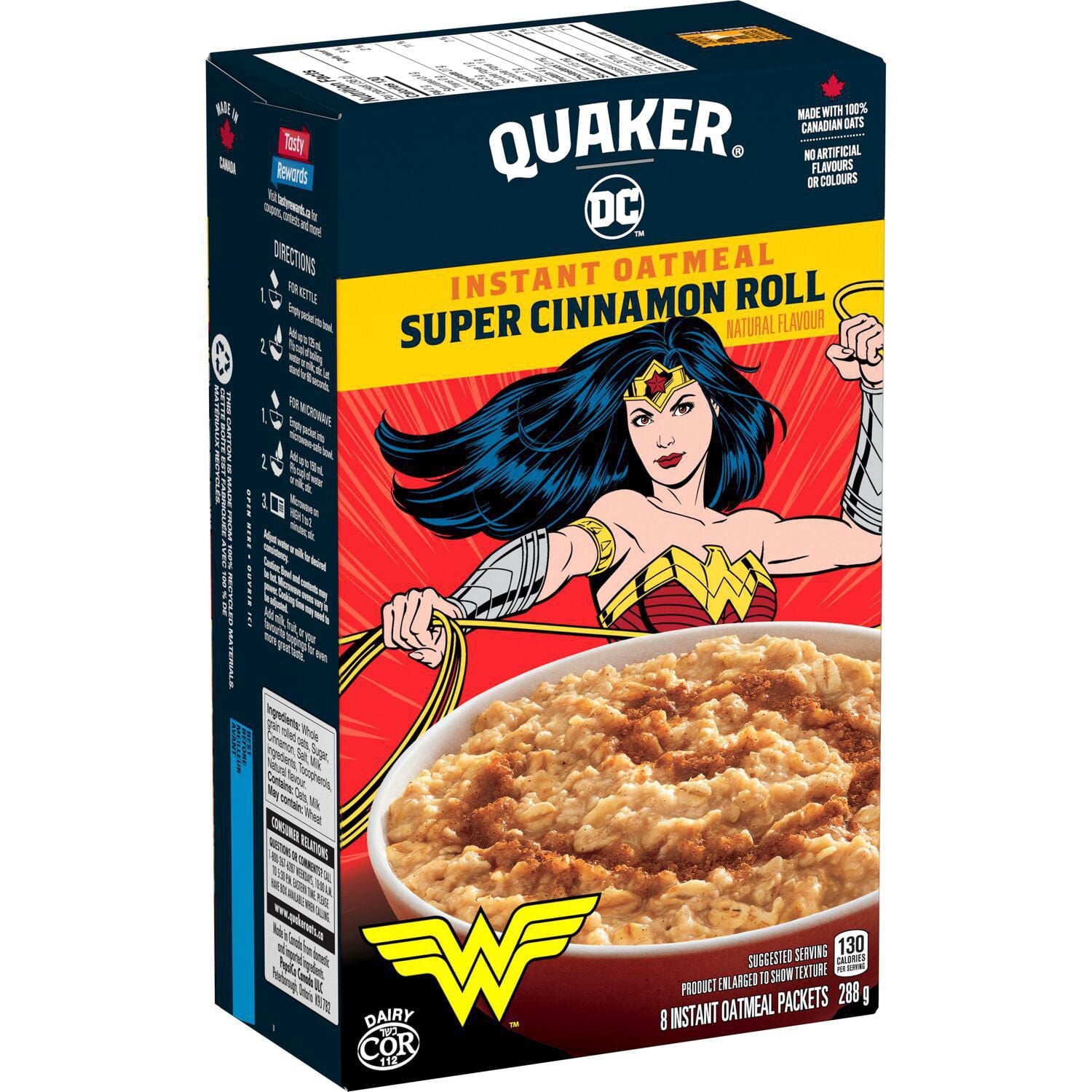 Quaker Gruau instantane Superbrioche a la cannelle