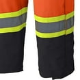 thumbnail image 4 of Pioneer Hi-Vis Heavy-Duty Work Bib Pants - 100% Waterproof - Zippered Inside Pocket, 4 of 6