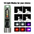 thumbnail image 4 of Keychain LED Flashlight Mini Pocket Torch for Outdoor EDC Emergency (White), 4 of 8