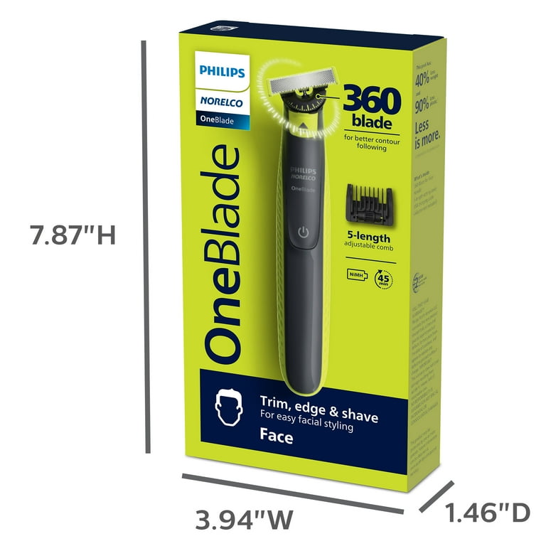 Philips Norelco Oneblade 360 Face Hybrid Electric Trimmer