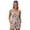 Colorful Leopard, variant on Xoenoiee Sunflower Cow Pattern Women's Swimsuit Tankini Tummy Control Bathing Suits Two Piece Full Coverage Slim Swim Suits with High Waisted Bottom, S
