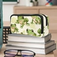 thumbnail image 6 of MUOOUM Pencil Case, Cute Green Frogs Pattern Large Capacity Pencil Pouch Stationery Pen Bag, 6 of 7