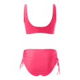 thumbnail image 2 of New & Trending NMMUED Bikini Sets for Women, String Bikini, Full Coverage Bikini, Bathing Suit for Women Bikini, Mid Rise Bikini Sets for Women, Pink XL, 2 of 6