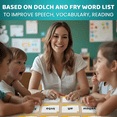 thumbnail image 4 of Quokka Sight Words Flash Cards for Kids 4 8 and Adults - Educational Flashcards Vocabulary Set, 4 of 6