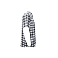 thumbnail image 2 of Camisa George Para Hombre Cuadros Grandes Manga Corta Talla M Blanco con Negro, 2 of 3